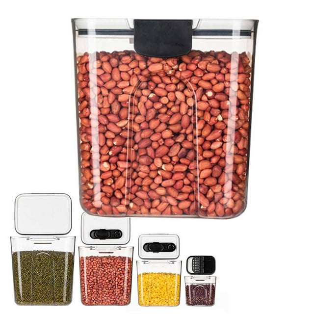 Hbdhejl Storage Containers Sealed Jar Grain Storage Boxes Storage Boxes Airtight Food Storage Containers For Kitchen Pantry