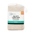 thumbnail image 6 of Mainstays Extra Soft Jersey Pillowcase Set, Standard/Queen, Oatmeal, 2 Pieces, 6 of 7
