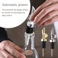 thumbnail image 2 of 2-Pack Olive Oil Spout for Olive Oil Dispenser, Kitchen Oil Pourer, Hygienic One Hand Open and Close Mechanism, Keep Oil Fresh Dust Cover, Spout Cover, 2 of 7