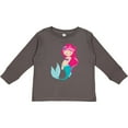 thumbnail image 3 of Inktastic Mermaid Girls Long Sleeve Toddler T-Shirt, 3 of 5