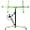 Black&green, variant on Drywall Rolling Lifter Panel, 11ft Sheetrock Lift Drywall Lift Ceiling 150lb Weight Capacity Panel Hoist Holder Drywall Jack Drywall Tool with Telescopic Arm & Lockable Wheels,11FT /Black&Green