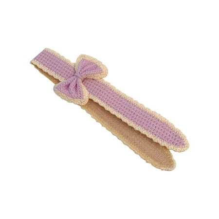 

Dadaria Hair Ties for Girls Toddler Baby Girls Multi-color Bow Bangs Stickers Hair Band Children s Hair Accessories Purple One Size Girls