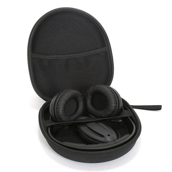 Deyuer Headset Storage Bag Dust-proof Anti-drop Hard EVA Wireless Headphone Protective Case for MDR-1A XB950B1 N1 BT 550 450AP,Black