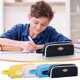 thumbnail image 1 of Caso portátil para lápices, organizador escolar con cremallera, multiuso, estuche para estudiantes, para oficina, contenedor de estaciones, para niños, adultos, viaje, plástico resistente, estuche, 1 of 8