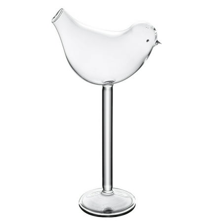 

Hemoton 1pc Champagne Red Wine Cocktail Glass Goblet Bird Shape Design for Home Bar Restaurant