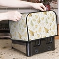 thumbnail image 7 of Daiia Gold Christmas Tree Pattern 4 slice Toaster Cover, Toaster Appliance Dust-proof Cover For Kitchen Small Appliance Dust Cover and Fingerprint Protection, 7 of 7