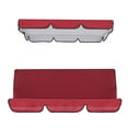 thumbnail image 2 of Kayannuo Patio Swing Canopy Cover Set Swing Replacement Top Cover + Swing Cushion Cover, 2 of 3