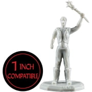 Monster Townsfolk Mini Fantasy Figures - 8pc Peasant Non Player Character NPC Miniatures - 1 Hex-Sized Compatible with DND Dungeons and Dragons, Pathfinder and All RPG Tabletop Games