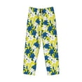 thumbnail image 6 of Daiia Lilies Flowers Men's Sleep Pant with Pockets and Drawstring,Pajama Pants-X-Large, 6 of 9