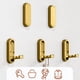thumbnail image 5 of Gancho Plegable para Ropa | Perchero de Pared Sin Taladro para Toallas, Abrigos y Bolsos | Diseño Giratorio de 90° Que Ahorra Espacio para Organizar El Baño, La Entrada y El Armario, 5 of 7