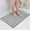 Light Gray, variant on IValue Bathroom Rugs Sets 3 Piece Absorbent Microfiber Bath Mat and U-Shaped Contour Toilet Rug, Light Gray