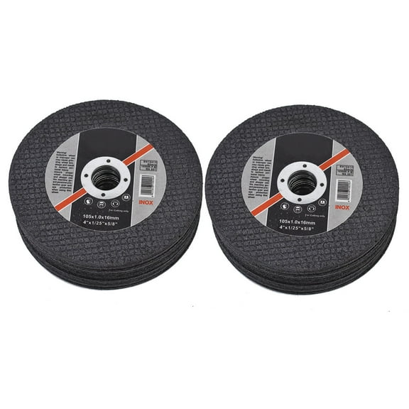EPOTOOR Pack 50 4"x.040"x5/8" Cut off Wheel - Metal & Stainless Steel Thin Cutting Discs