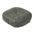 thumbnail image 2 of ZheElen Coussin de Sol Rond Pouf Décoratif pour Adultes Extérieur Jaune Balcon pour Intérieur Gris, 2 of 6