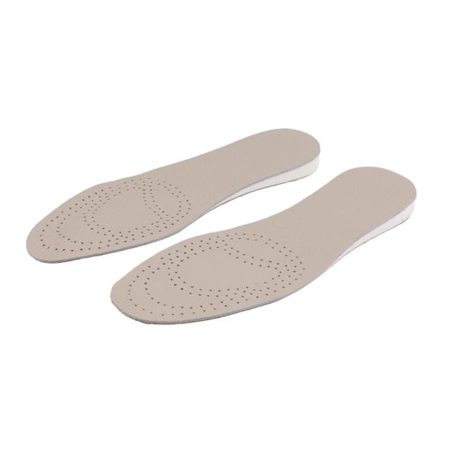 1 par de Plantillas BLESIY de cuero Almohadillas más altas para el talón 1.5cm 39/40