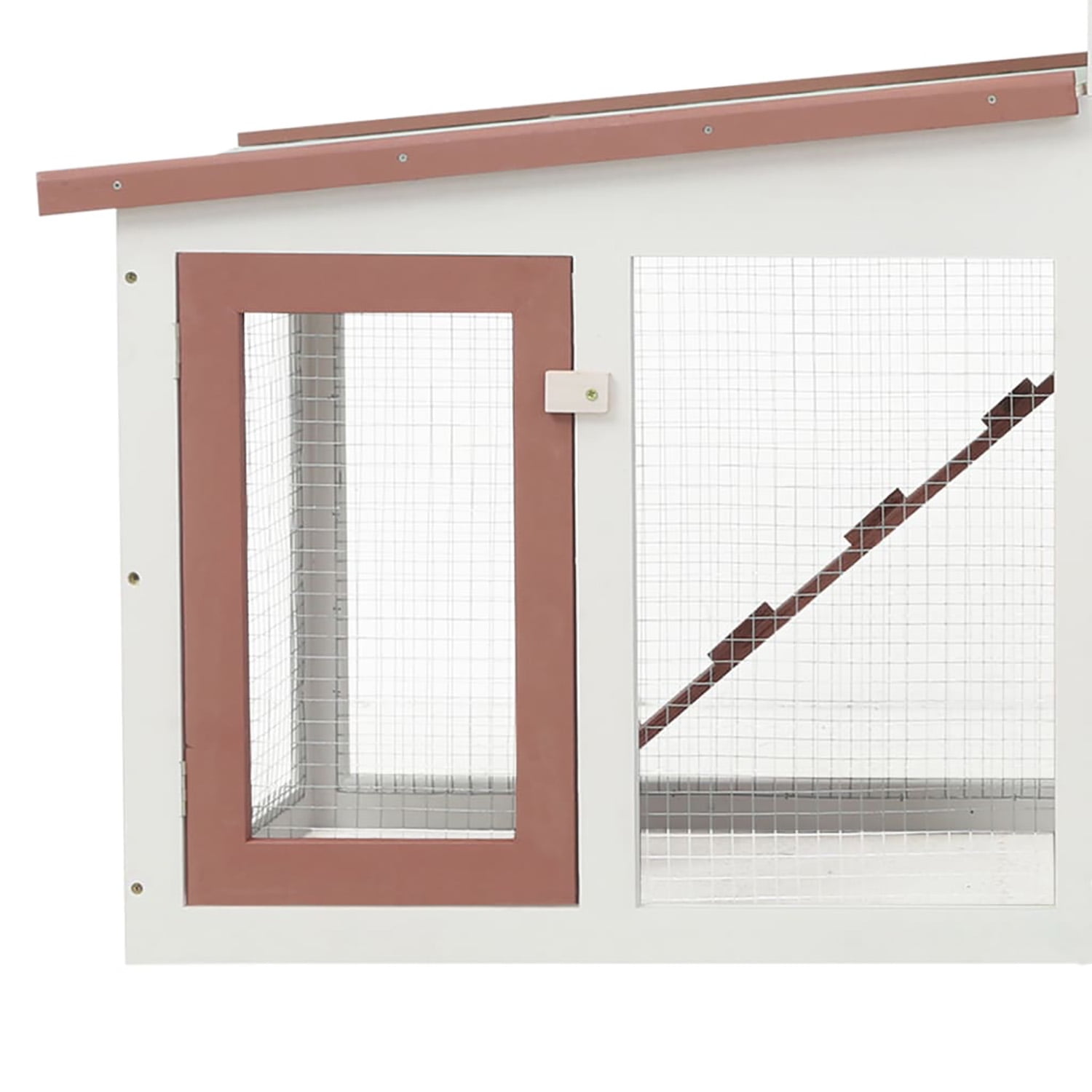 Pefilos 80.3" Outdoor Large Rabbit Hutch with Run Wood 2-Story Bunny Enclosure for 4-6 Rabbits Pet Cages for Small Animals, Brown Pefilos 80.3" Outdoor Large Rabbit Hutch with Run Wood 2-Story Bunny Enclosure for 4-6 Rabbits Pet Cages for Small Animals, Brown