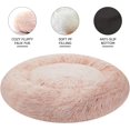 thumbnail image 3 of Calming Donut Dog Bed es Round Fluffy for Large Dogs -Anxiety Plush Machine Washable ( Large), 3 of 8