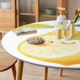 thumbnail image 6 of Cute Lemon Fruit Illustration Round Table Cover Kitchen Printed Waterproof Tablecloth Elastic Edged Tablecloth Fits Party Wedding Indoor Outdoor Tables, 6 of 8