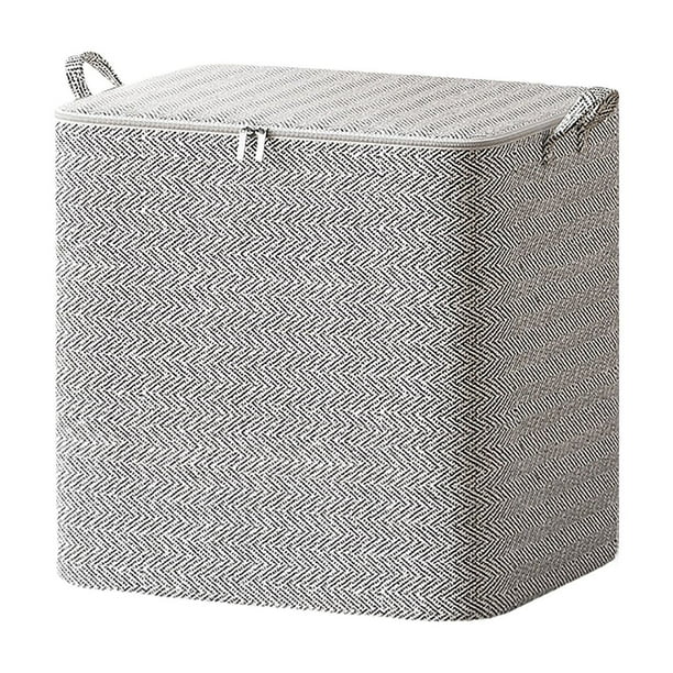 Almacenamiento de edredones bolsa de almacenamiento con cremallera bolsa de almacenamiento de viaje gran capacidad,organizador de ropa para mudanzas, resistente, plegable, portátil,