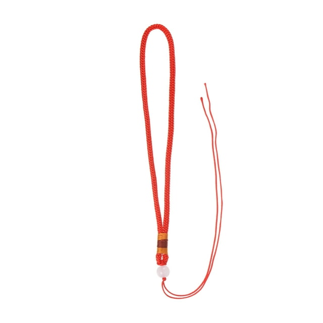 Unique Bargains Jade Rope Nylon Cords Bracelets Strings Emerald Rope, Red 5 Pack