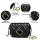 thumbnail image 3 of Bolso bandolera de diseñador mini con cadena acolchada, bolso de hombro para mujer, bolso de mano negro:;:;, 3 of 5