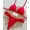 Red, variant on New European and American style bikini printed swimsuit, sexy beachwear for women