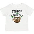 thumbnail image 3 of Inktastic Pawpaw Loves Me Cute Sloth and Baby Boys or Girls Baby T-Shirt, 3 of 5