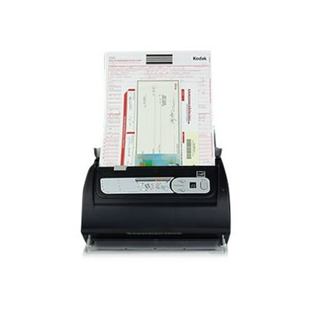 Plustek - High Speed ​​Document Scanner with Automatic Document Feeder - Black