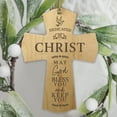 thumbnail image 7 of Lifesong Milestones Wood Hanging Maple Mini Cross for Christian Home Decorations, 7 of 7