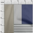 thumbnail image 2 of oneOone Cotton Flex Dusty Green Fabric Stripes Dress Material Fabric Print Fabric By The Yard 40 Inch Wide, 2 of 4