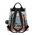 thumbnail image 2 of FORMRS Women's Travel Backpack Purse Anti-Theft Hidden Pockets Casual Shoulder Bag, Pink Boat, 2 of 7