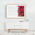 thumbnail image 5 of Bougainvillea and White Brick Wall in Palm Springs - Palm Springs California Photography Floral Flowers Botanical Minimalist Nature Abstract Summer Oak Framed Wall Art Print 5 x 7 inches, 5 of 6