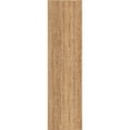 thumbnail image 1 of Unique Loom Braided Jute Hand-Woven Area Rug 2' 7 x 10' Runner Natural, 1 of 1