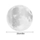 thumbnail image 2 of 20cm Moon Window Stickers Luminous Wall Decals DIY Noctilucous Mural Stickers Wallpaper for Kids Boys Girls (Silver, Blue Light), 2 of 4