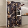 thumbnail image 4 of 16"x 354" Black Marble Wallpaper Peel And Stick Contact Paper Waterproof Self-adhesive Removable  Dark Blue Granite Wall Covering For Countertops Apartment Kitchen Bathroom, 4 of 7