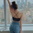 thumbnail image 3 of Promotion Clearance! Cozy Women Tank Tops Sleeveless Halter Racerback Hanging Neck Small Suspender Charming Tops Inner Vest Sleeveless Top, 3 of 6