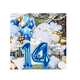 thumbnail image 3 of Kit 60 Globos Estrella Decoracion De Cumpleaño Fiesta Xtellar azul, 3 of 3