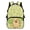 Green Leaves Capybara, variant on Yuyamidu Watermelon Capybara Backpack, Polyester Kids Girls School Bag with Mesh Side Pockets Adjustable Shoulder Straps, Pink