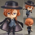 thumbnail image 1 of Figura de acción del Anime Bungo Stray Dogs, figura de PVC de 10cm, # Osamu Dazai 1414, # Nakahara Chuya, modelo de juguetes para niños, versión Q 1415 Gong Bohan LED, 1 of 2