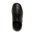 thumbnail image 6 of French Toast Little Kids Boys Jet Black Classy Lace-up Low Heel School Shoes, Size: 1, 6 of 7