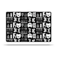 thumbnail image 3 of Game Rug Teen Boys Carpet with Game Controller Decoration, 3D Gaming Rugs for Boys Bedroom Living Room Playroom, Non-Slip Gamer Carpet Children Gaming Area Rugs (Black&White, 63" x 47"), 3 of 8