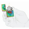 thumbnail image 3 of Zippo Lighter: Snake with Roses - Multi Color 48395, 3 of 6