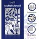 thumbnail image 3 of Plantilla metálica para manualidades, plantilla de balón deportivo, plantilla reutilizable de acero inoxidable para pirograbado de fútbol y béisbol., 3 of 7