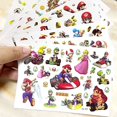 thumbnail image 5 of Pegatinas de tatuajes de Super Mario Bros, juguetes de dibujos animados de anime kawaii para niños, decoración de fiesta de feliz cumpleaños, pegatinas de juegos de dibujos animados lindos, regalos, 5 of 5