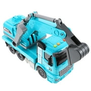 Kids+toys Children Children's Excavator Engineering Vehicle Car Transforming Construction Trucks Plastic