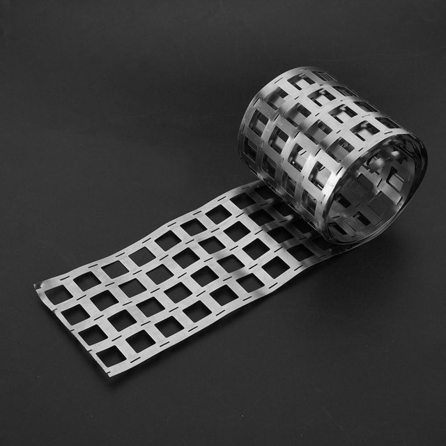 Tira de níquel de 4 piezas de 1 m y 0,15 mm para máquina de soldadura por puntos de batería de litio 18650 (5P) Likrtyny Para estrenar