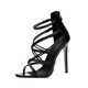 thumbnail image 2 of Sandalias de mujer Zapatos de fiesta Sandalias sexy Punta abierta Tacones súper altos Stilettos de boca de pez Wmkox8yii shjk5781, 2 of 9