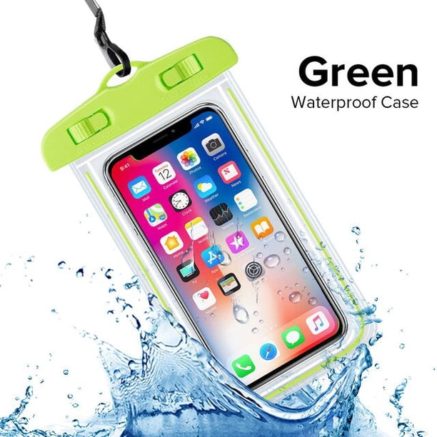 Bolsas de natación impermeables para teléfono móvil, funda a prueba de agua para iPhone 12 Pro Xs Max XR X 8 7 Galaxy S10