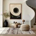 thumbnail image 3 of Rug Branch Contemporary Abstract  Violet Beige Indoor Area Rug - 5x7, 3 of 8