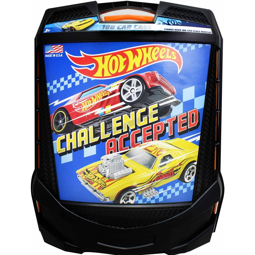 Hot wheels 100 car case by tara toys