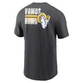 thumbnail image 3 of Men's Nike Anthracite Los Angeles Rams Blitz Essential T-Shirt, 3 of 3